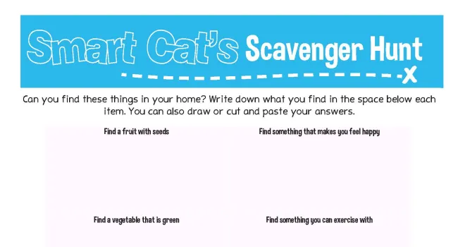 Scavenger Hunt | Smart Cat