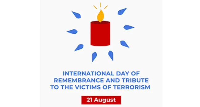 
            <div>International Day of Remembrance and Tribute to the Victims of Terrorism</div>
      