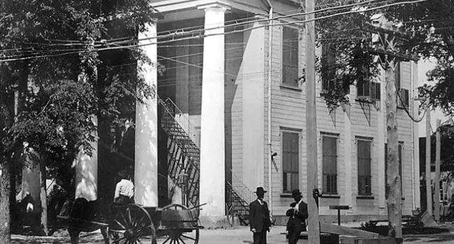 The Town Hall In Cheraw | History Of SC Slide Collection