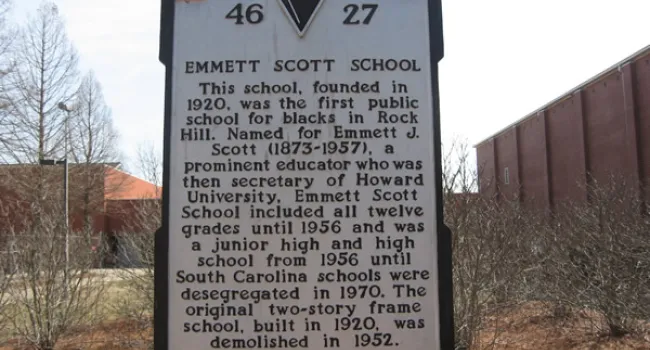 York County - Emmett Scott School