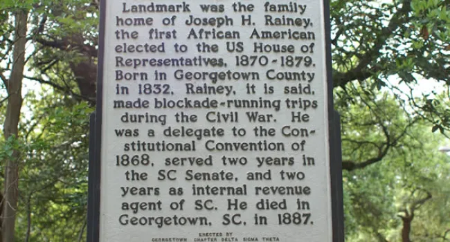 Georgetown County - Joseph H. Rainey House