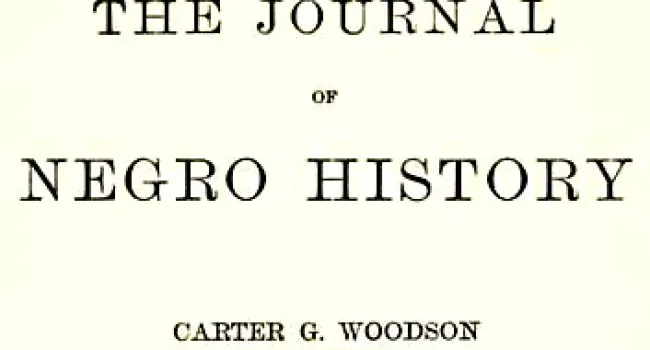 Journal of Negro History Volume I | Periscope