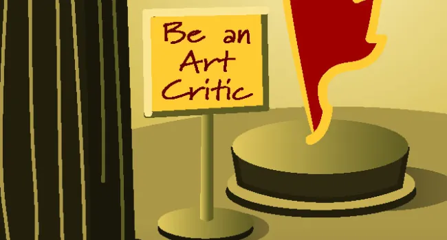 
            <div>Be a Sculpture Critic</div>
      