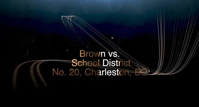 Brown vs. School District No. 20 Charleston, SC | SC African American History Calendar 2024