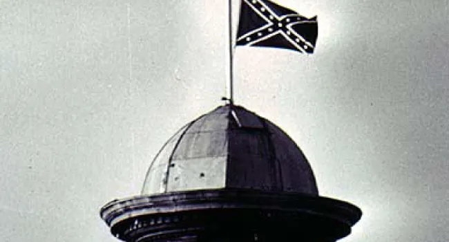 The Three Flags of the South Carolina State House | History of SC Slide Collection