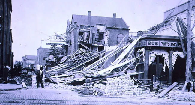 Charleston Earthquake | History of SC Slide Collection