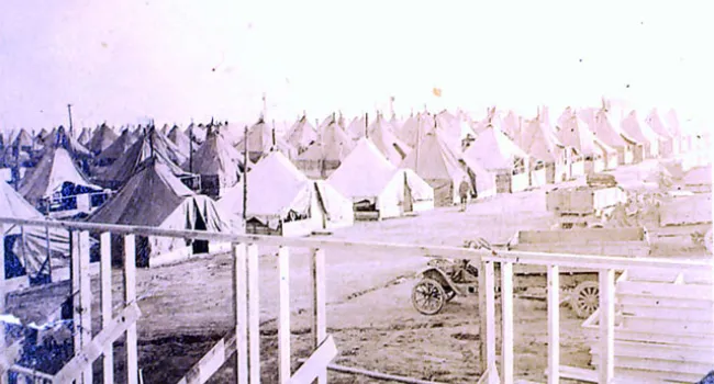 Camp Sevier | History of SC Slide Collection