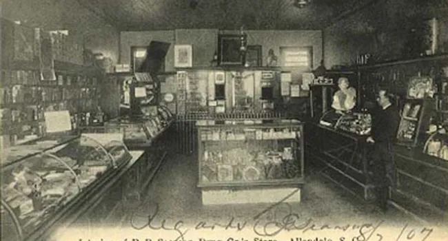 Drug Stores | History Of SC Slide Collection