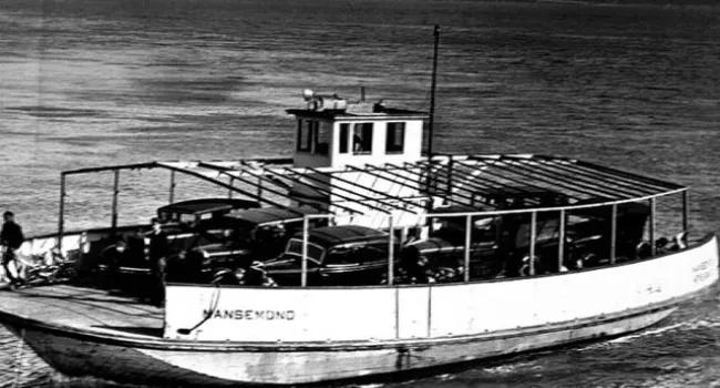 The Nansemond Ferry Boat | History Of SC Slide Collection