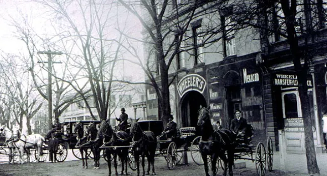 Wheeler's Transfer and Livery Company, in Columbia | History Of SC Slide Collection