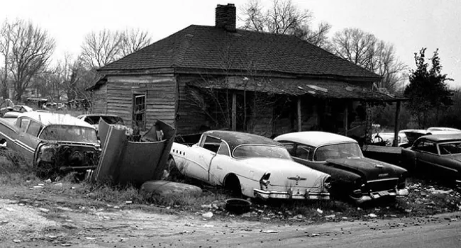 Growing Number Of Abandoned Cars | History Of SC Slide Collection