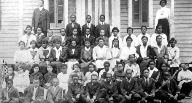 Unnamed African-American School | History of SC Slide Collection