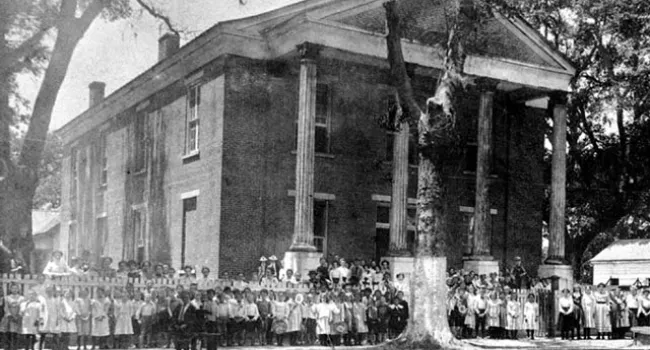 The Student Body of Winyah School | History SC Slide Collection