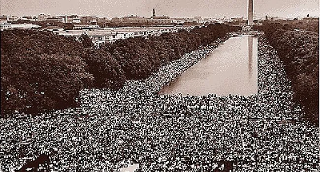 March on Washington - Crowd on the Mall | Periscope