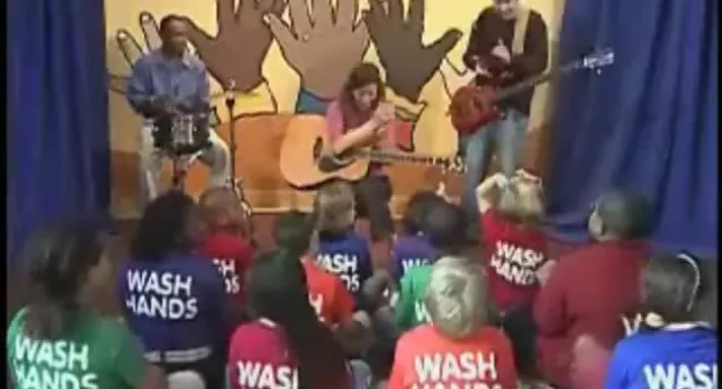 
            <div>A. The Wash Hands Song with Danielle Howle</div>
      